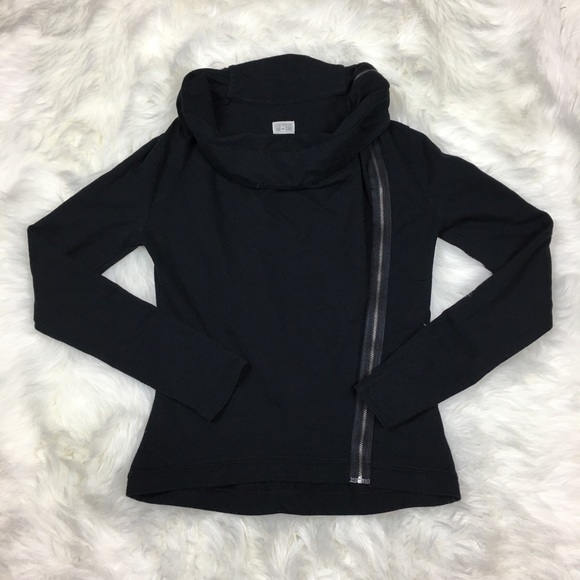 Converse Tops - Converse Asymmetrical Full Zip Sweatshirt Jacket S